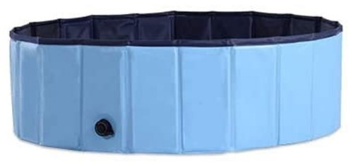 Foldable paddling pool dog - paddling,