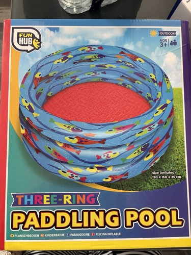 Fun hub three ring - three-ring, inflatable