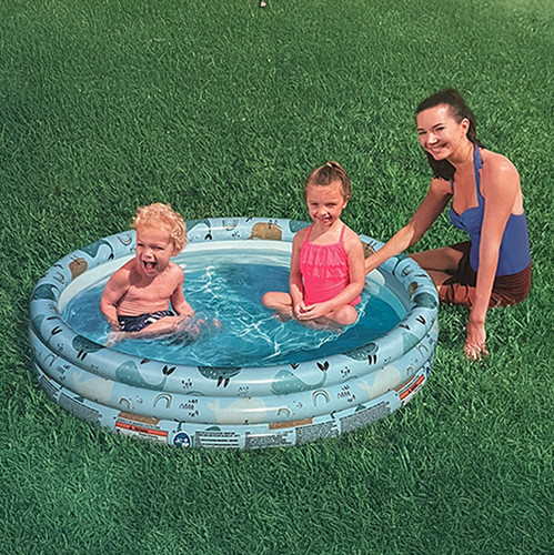 Family inflatable swimming - family,